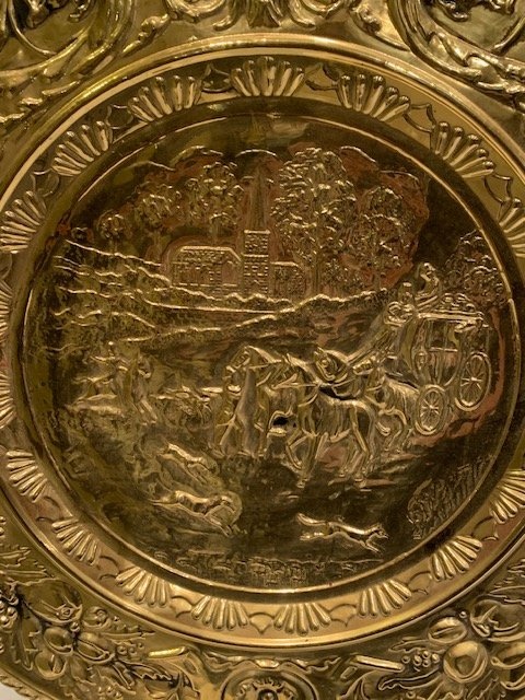 Vintage Brass Wall Plate - Made in England - photo 2
