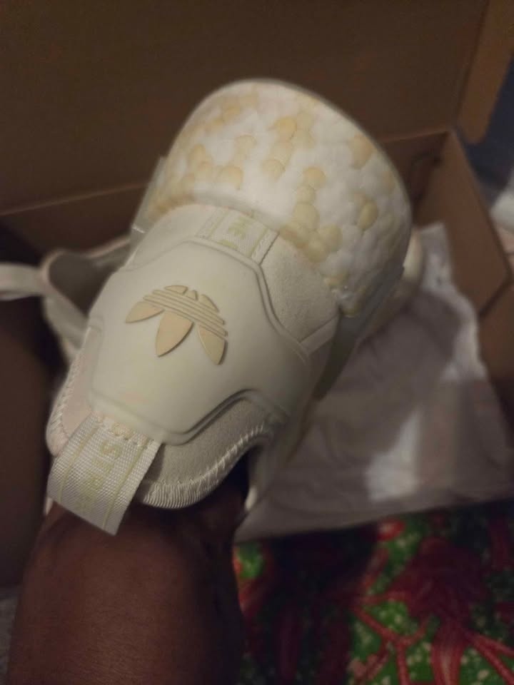 Adidas NMD_R1 Men’s Sneakers – Size 13 / Off White – Worn Once - photo 2