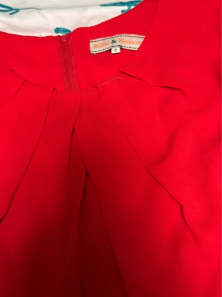Dorothy Perkins Red Sleeveless Dress - UK 18 / CDN XL - photo 3