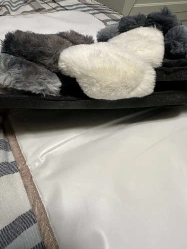 Women's Multicolor Faux Fur Slide Slippers - photo 3
