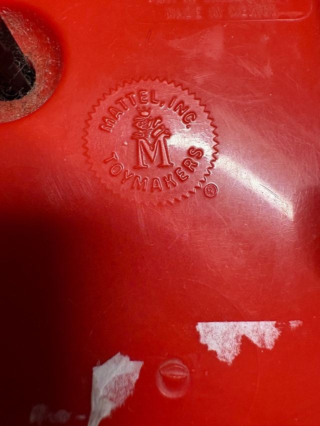 1965 red Mattel-O-Phone toy telephone - photo 3