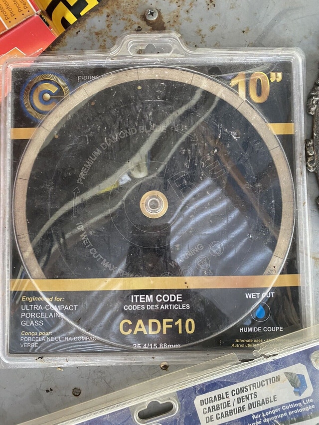 Hummingbird Series CADF 10" Diamond Blade