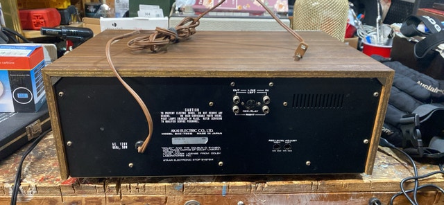 AKAI GXC-730D Auto Reverse Stereo Cassette Deck - photo 4