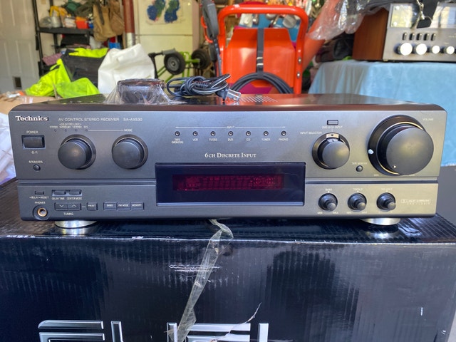 Technics AV Control Stereo Receiver SA-AX530