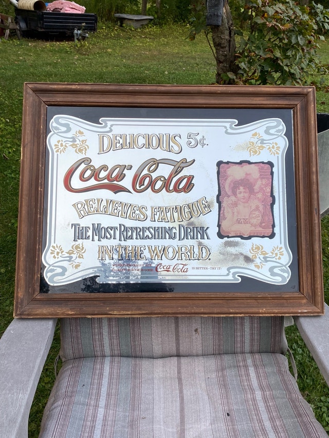 Vintage Coca-Cola Mirror