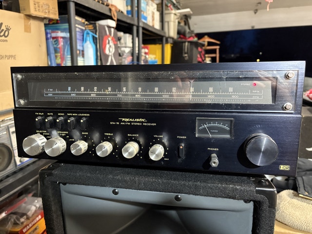 Realistic STA-78 Receiver Vintage