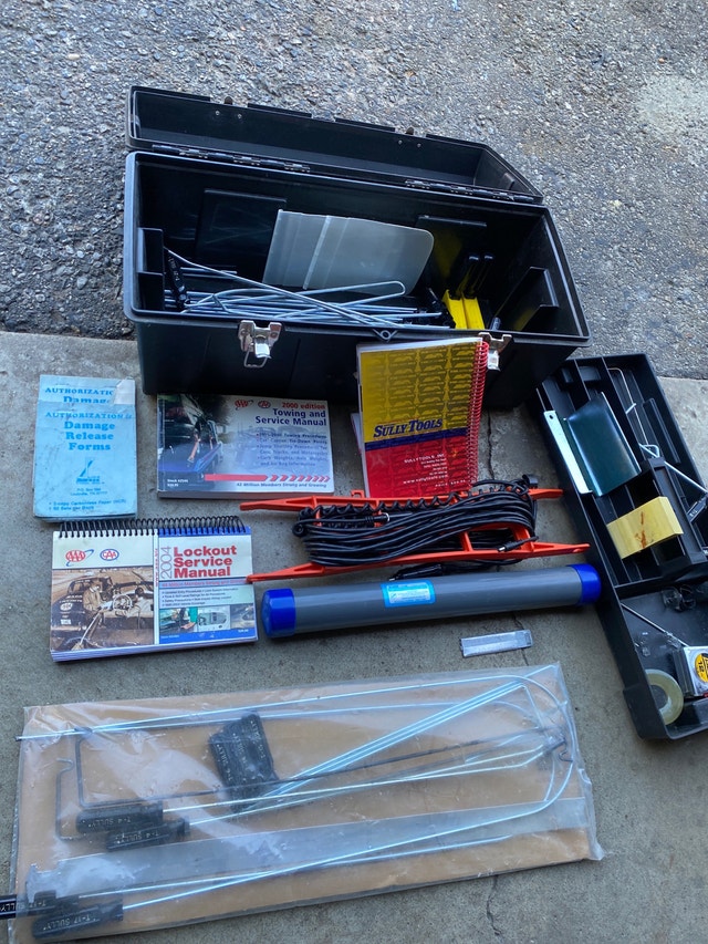 Vehicle Lock Pick Tools Set