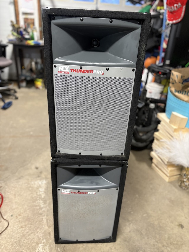 MTX Thunder Pro Speakers