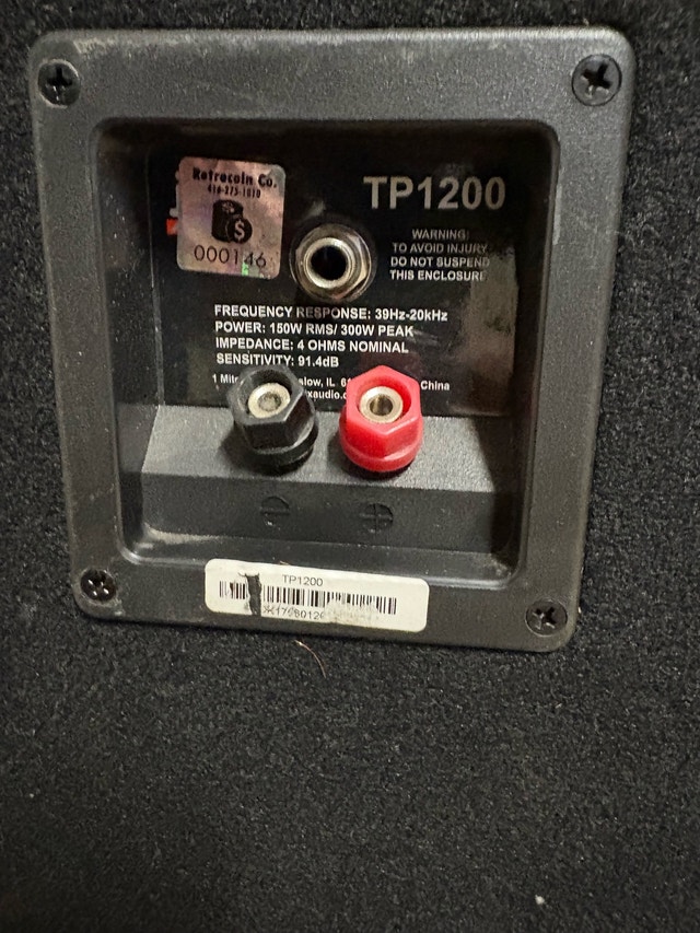 MTX Thunder Pro Speakers - photo 4