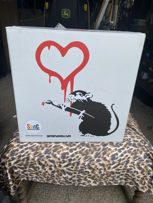 Banksy Love Rat Sync. Medicom Toy