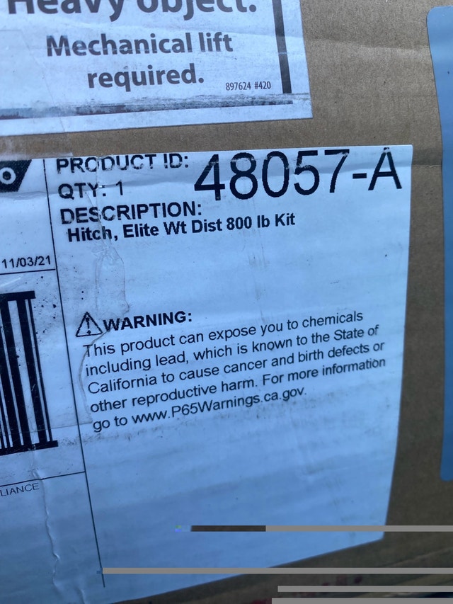 Eaz-Lift Elite Weight Distribution Hitch TR3 - photo 4