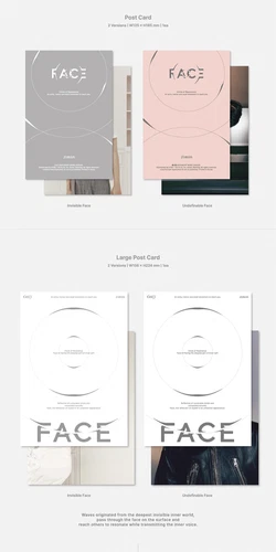 BTS Jimin 1st Solo Album FACE SET (Invisible + Undefinable) BRAN - photo 3