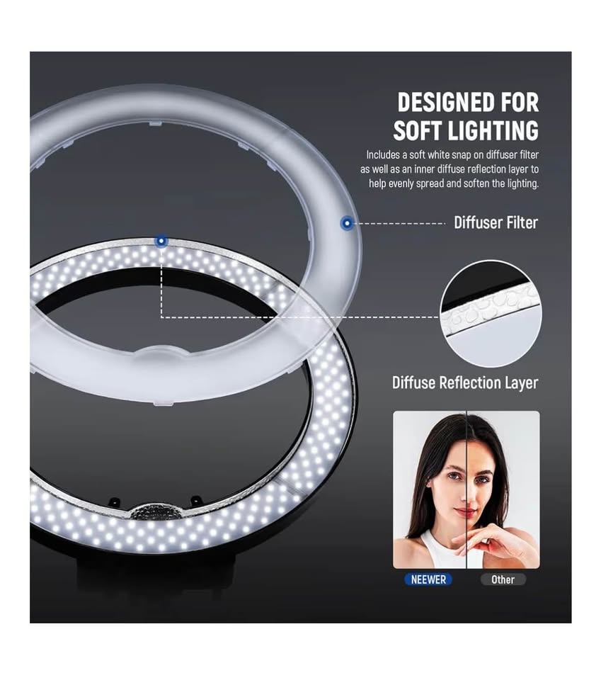 Neewer 18” LED Ring Light - photo 4