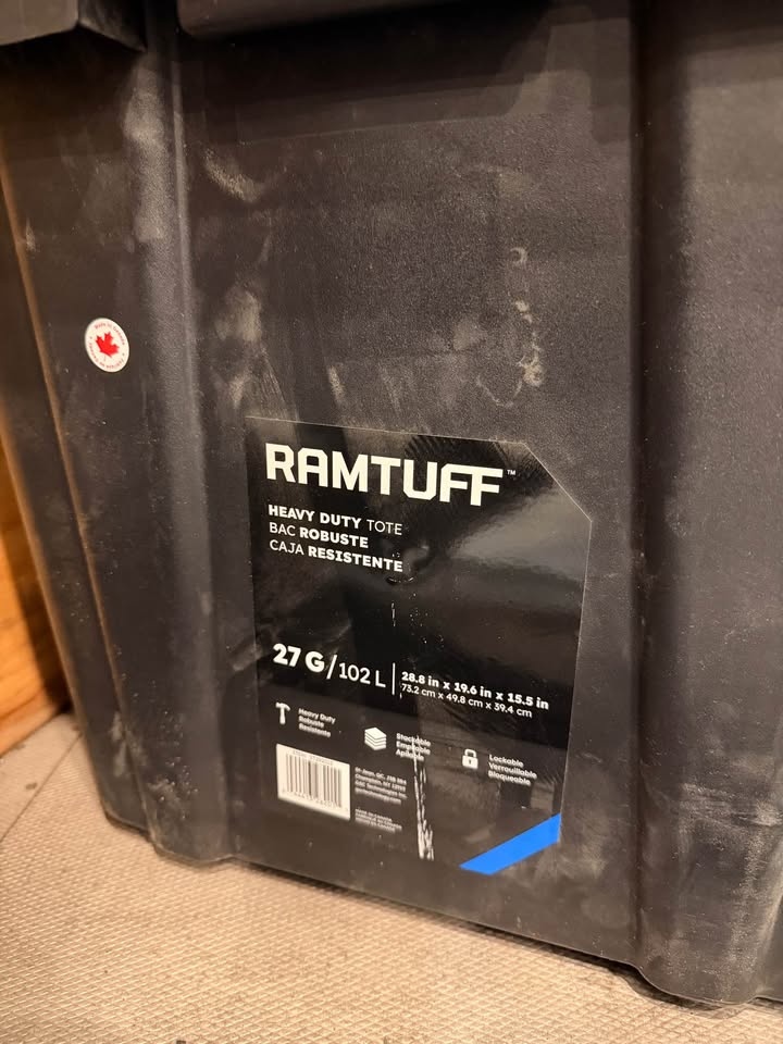 Stackable Heavyduty storage tote - photo 3