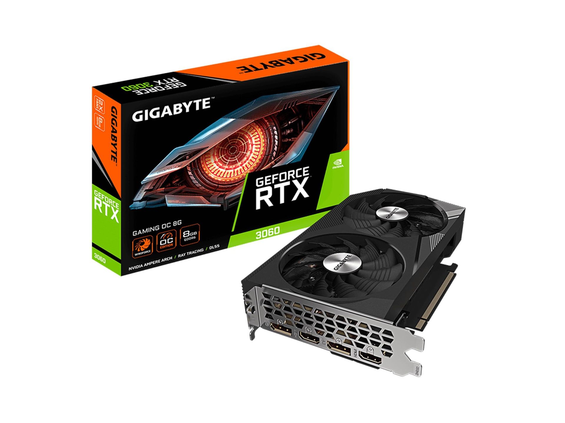 Gigabyte RTX 3060 8GB Graphics Card