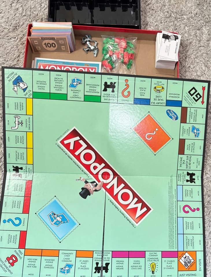 Monopoly Board Game - Only used once - photo 2