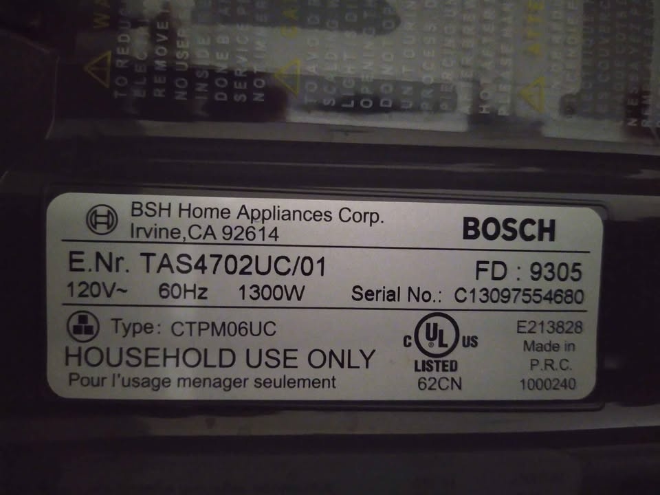 Tassimo Coffee Machine (Bosch T47) - photo 3