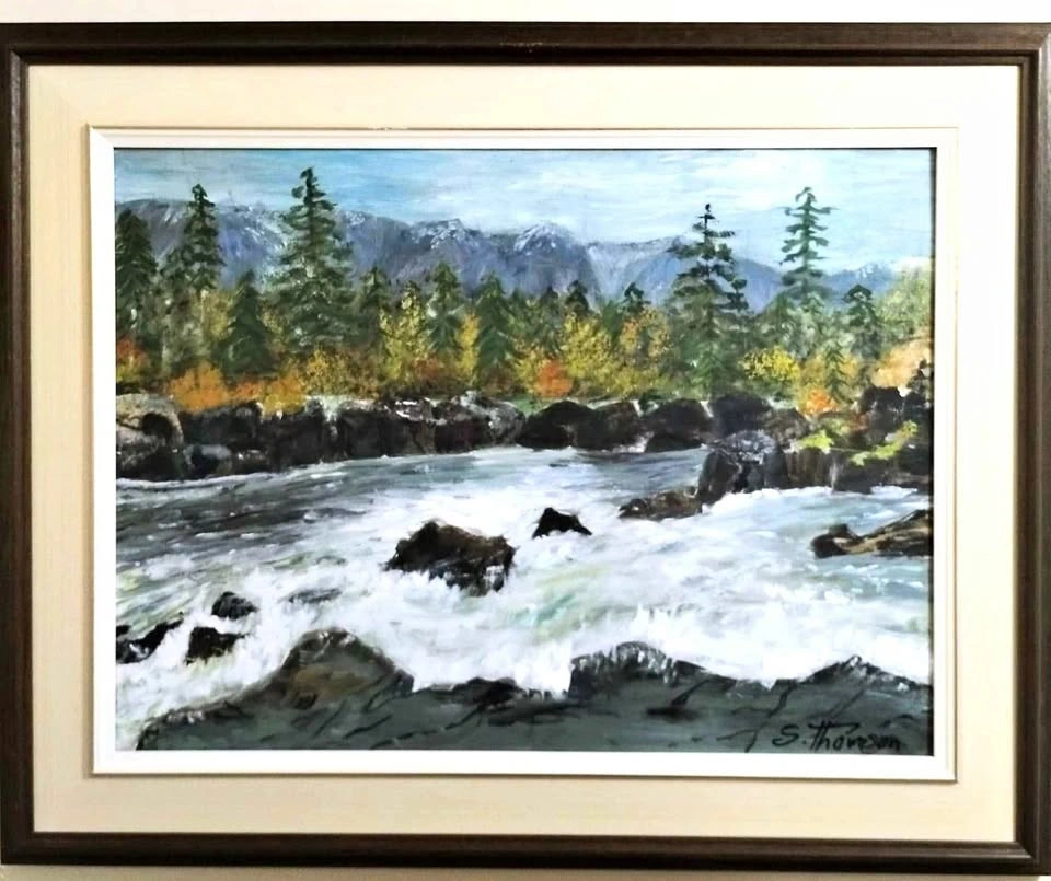 Signed Original Oil Painting From 1950