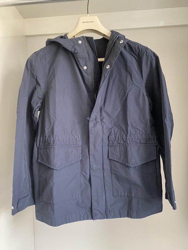 JCREW cuts boys rainjacket