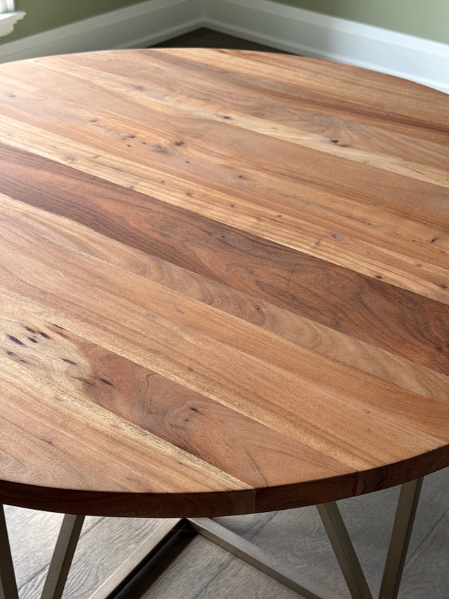 Crate and Barrel 48” Round Dining Table - photo 2