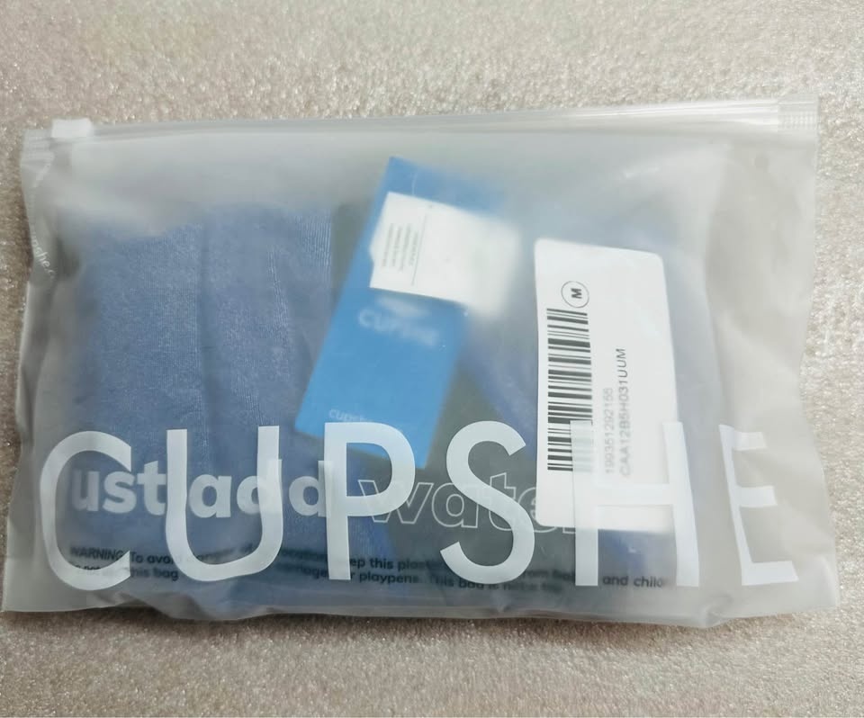 Cupshe Shoreline Shine Blue Bikini Set - Size M - New With Tags - photo 4