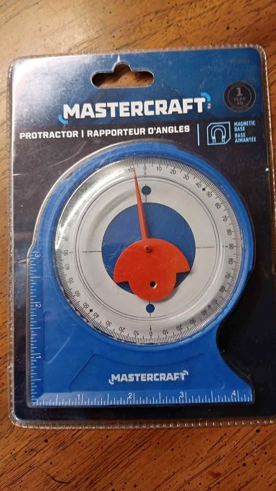 Brand new protractor