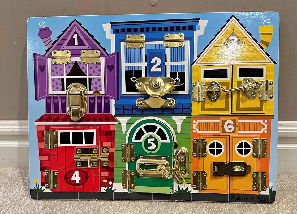Melissa & Doug “Wooden Latches Board” thumbnail