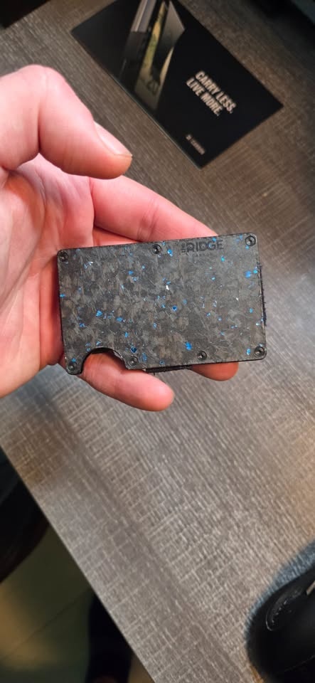 Ridge Wallet Forged Pacific | Carbon - photo 2