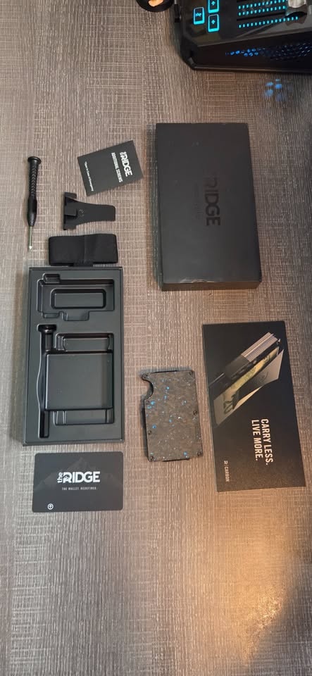Ridge Wallet Forged Pacific | Carbon - photo 5