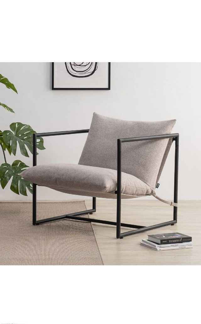 Zinus Sling chair - Beige/Cream