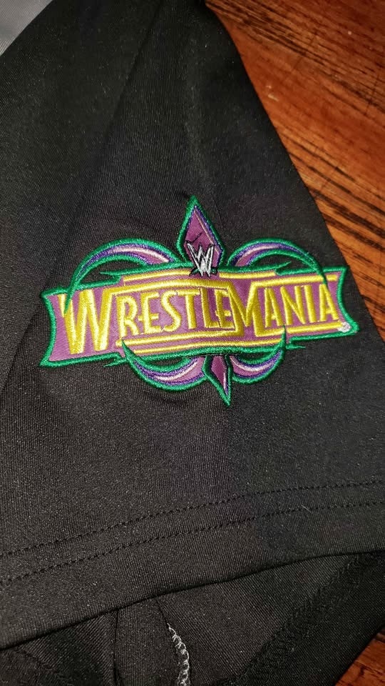 WWE WrestleMania 34 Baseball Jersey - photo 4