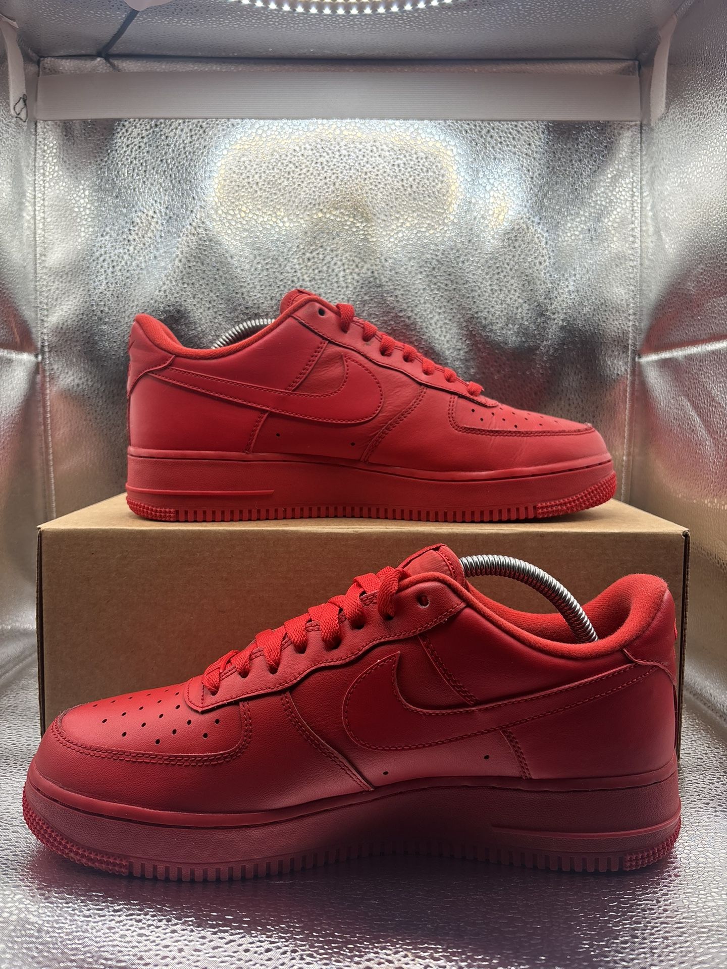 Nike Air Force 1 Low Triple Red - photo 5