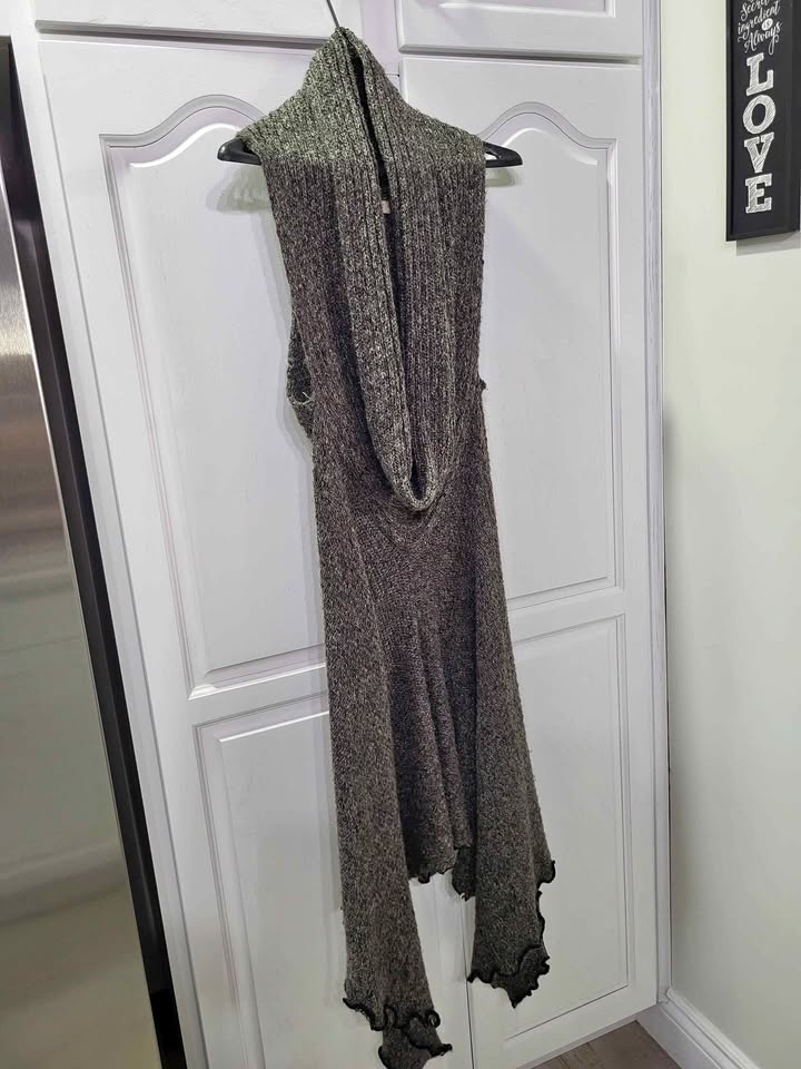 Grey Knit Dress