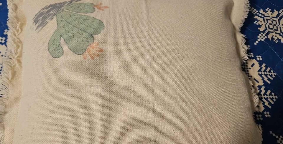 Set of 4 Canvas Accent Cushions (16x16") - Fillings Included - photo 2