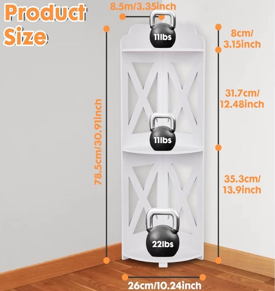 3 Tier Bathroom Cabinet - photo 4
