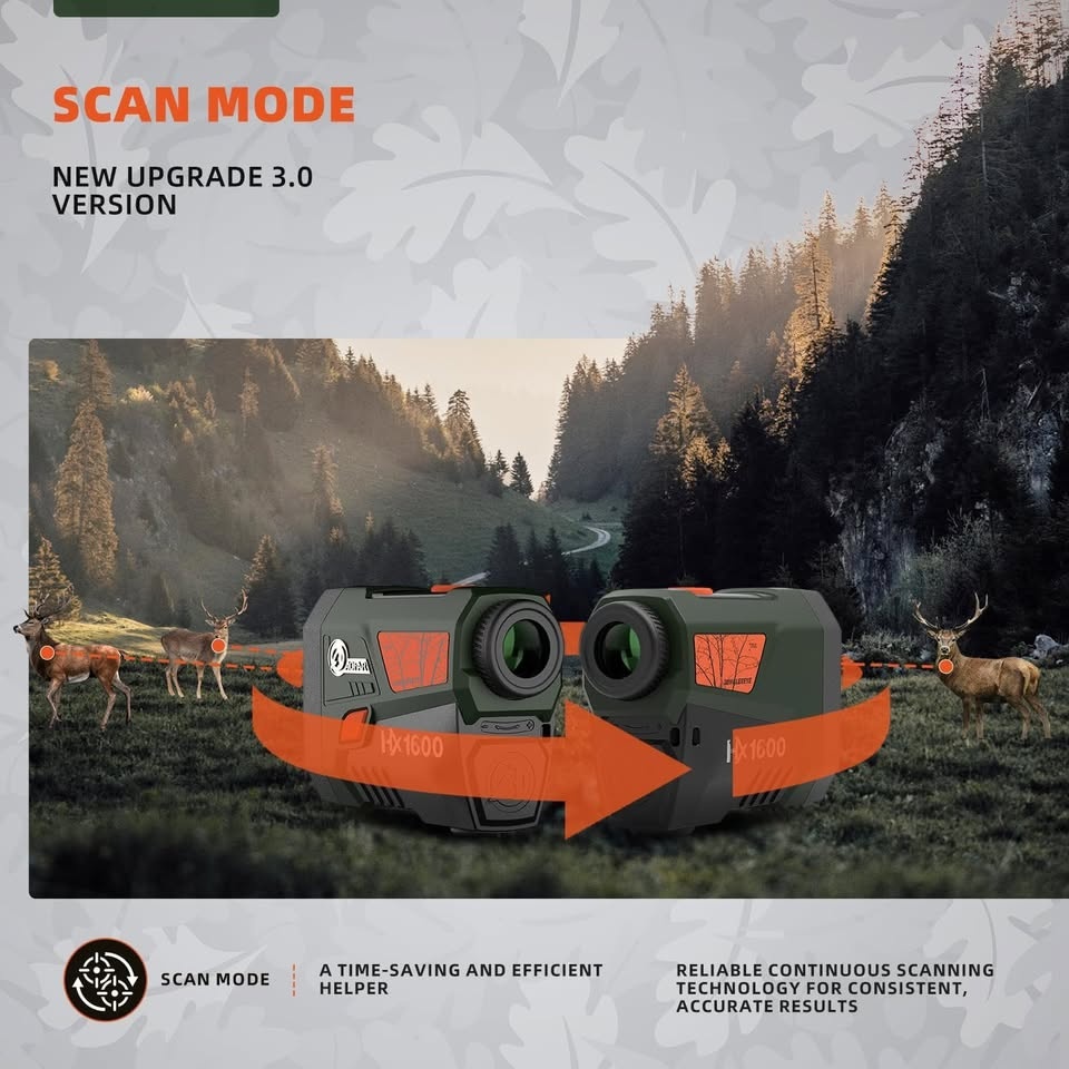 Hunting Rangefinder with Dual-Color OLED - 1600 yd - photo 5
