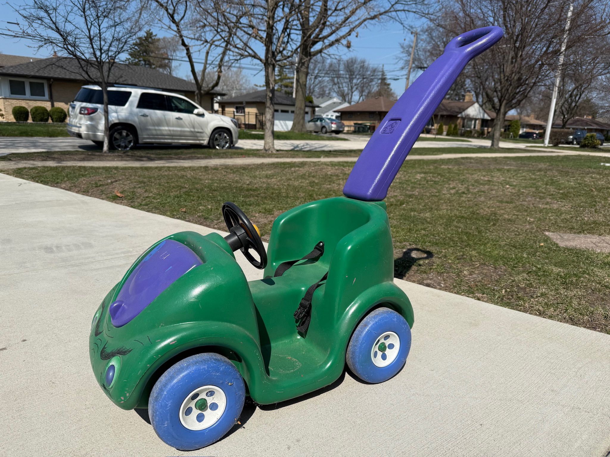 Step 2 Push Car - Hulk