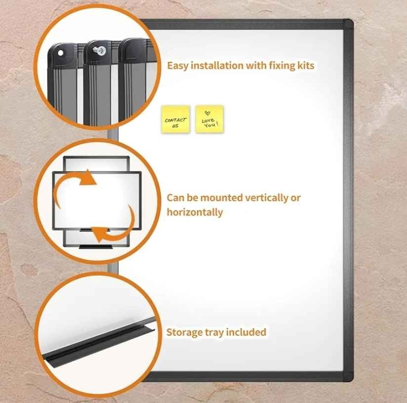 VIZ-PRO Magnetic Whiteboard 18 X 12 Inches - photo 4