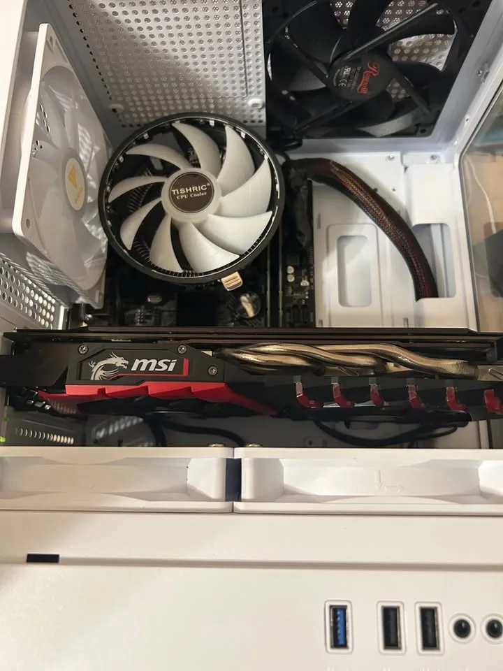 Gaming PC, i7-3770, 16GB RAM, 480GB SSD, WiFi, RX 580 image indicator(5)