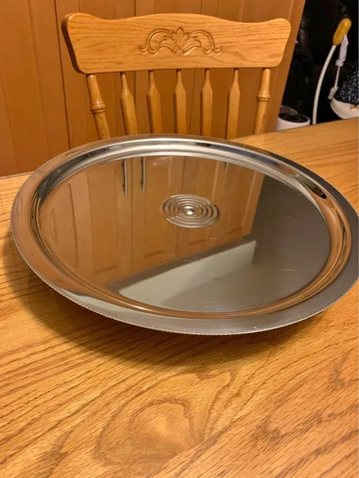 Stainless Steel 13.5” Lazy Susan thumbnail