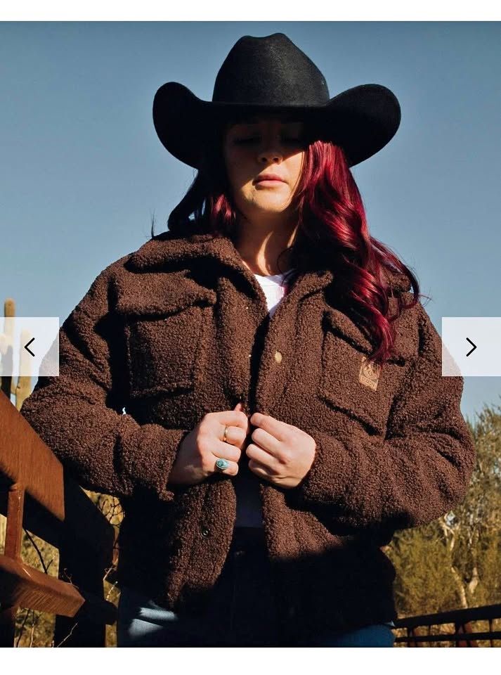 DIXXON WOMENS SHERPA JACKET - LG