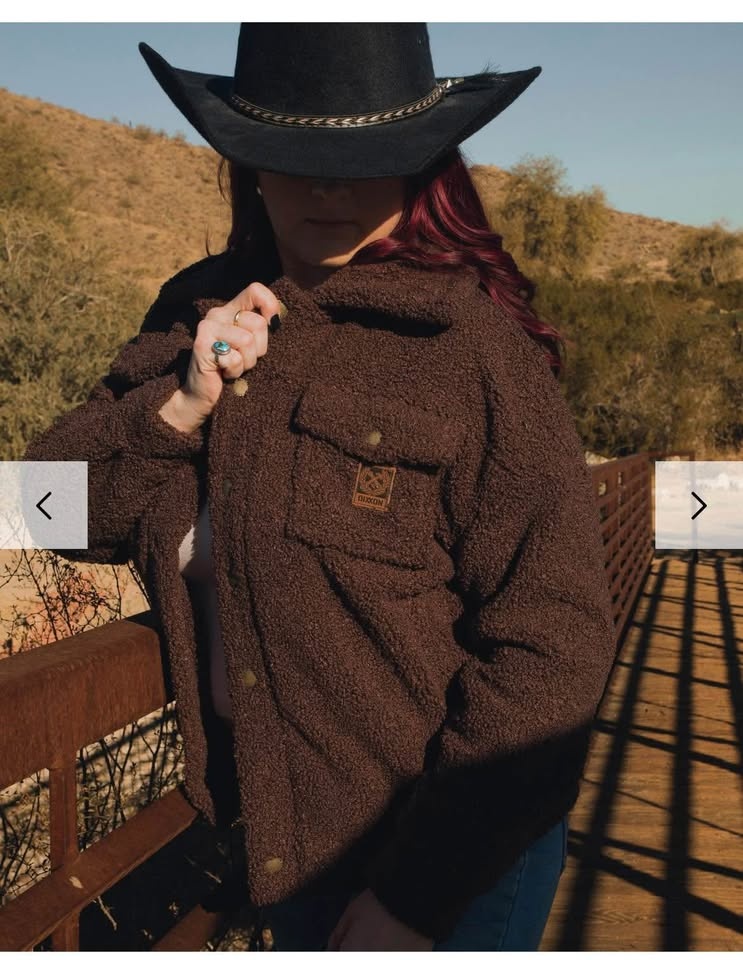 DIXXON WOMENS SHERPA JACKET - LG - photo 2
