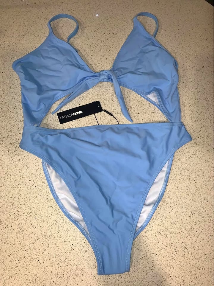 Baby Blue Swim XL