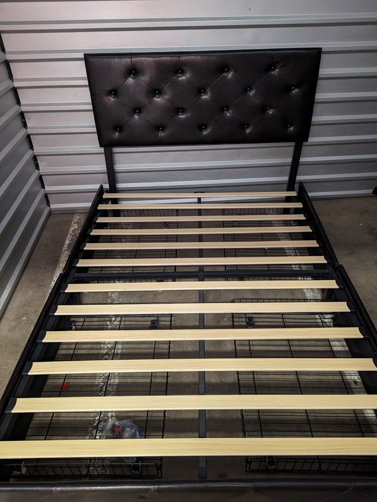 Modern Brown Frame Set Q With Storage - photo 2