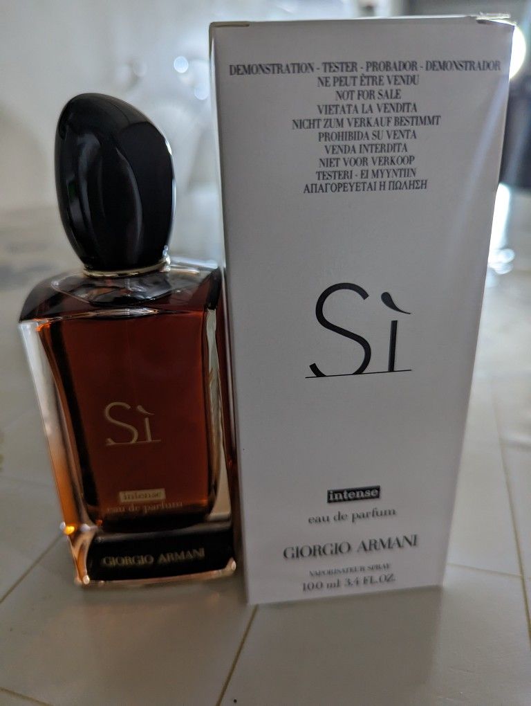 Giorgio Armani Si Intense 3.4 Woman's Perfume New