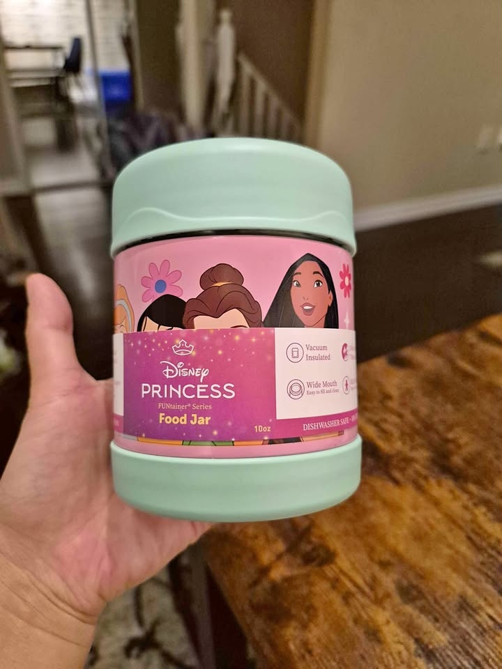 Brand New Disney Princess 10oz Thermos Food Jar