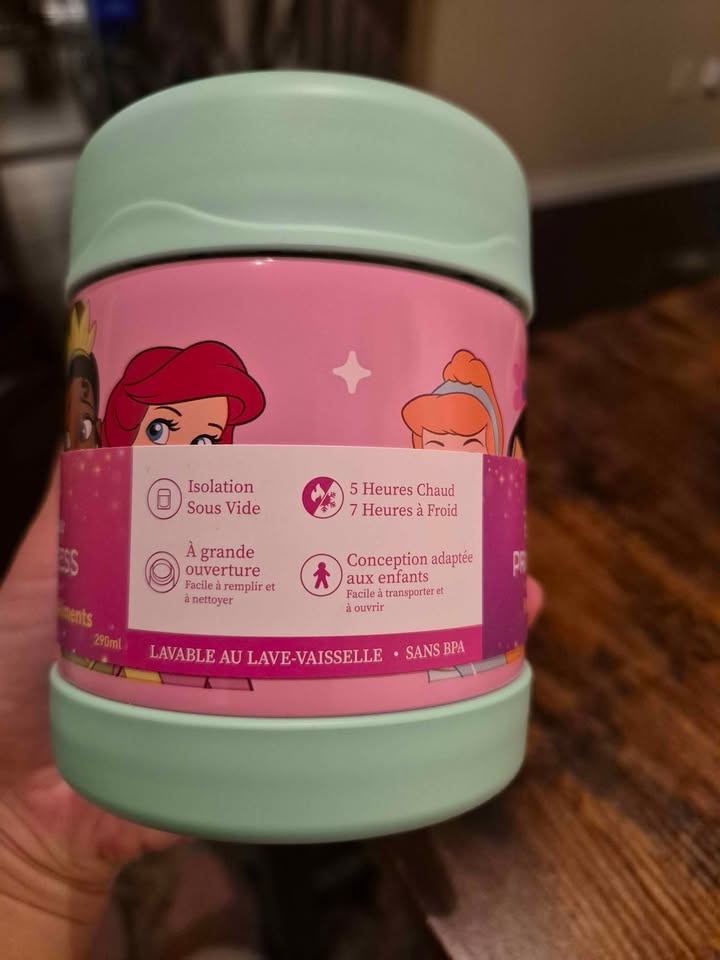Brand New Disney Princess 10oz Thermos Food Jar - photo 2