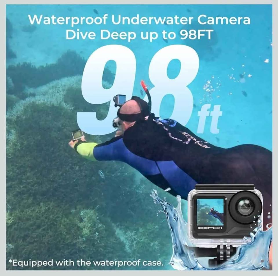 icefox i7 Action Camera 4K 60FPS 30MP - photo 4