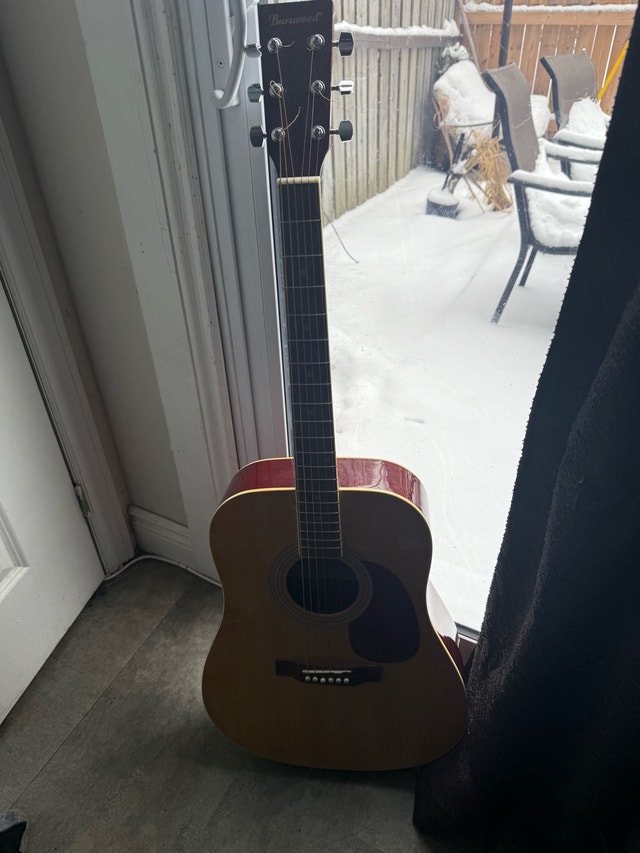 Burswood Acoustic Guitar With Accessories&Ukulele!