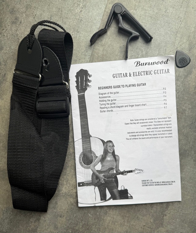 Burswood Acoustic Guitar With Accessories&Ukulele! - photo 4